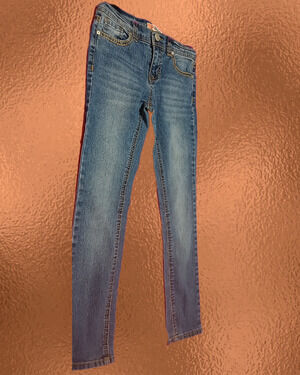Vintage Girls Mid Rise Bootcut Yaso Butterfly Jeans Size 10